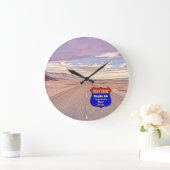 Historische Route 66 Große Wanduhr (Zuhause)