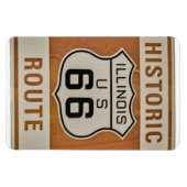 Historische Route 66 in Illinois Magnet (Horizontal)