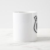 Historische Route 66 Jumbo-Tasse (Vorderseite)