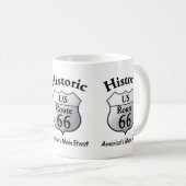 Historische Route 66 Kaffeetasse (VorderseiteRechts)