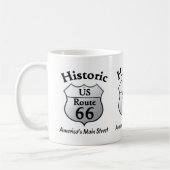 Historische Route 66 Kaffeetasse (Links)