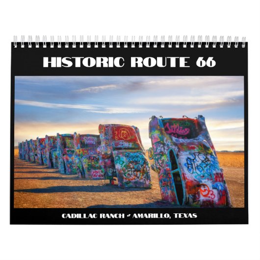 Historische Route 66 Kalender (Titelbild)