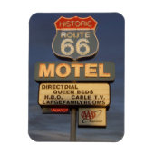Historische Route 66 Magnet (Vertikal)