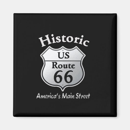 Historische Route 66 — Magnet (Vorne)