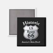 Historische Route 66 Magnete Magnet (Vorderseite/Rückseite)