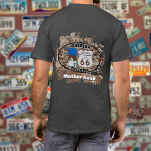 Historische Route 66 Mutter Road Oatman Arizona T-Shirt