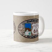 Historische Route 66 ~ Oatman, Arizona Jumbo-Tasse (Vorderseite Rechts)