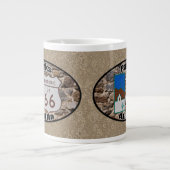 Historische Route 66 ~ Parks, Arizona Jumbo-Tasse (Vorderseite)