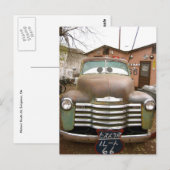 Historische Route 66 Postkarte (Vorne/Hinten)
