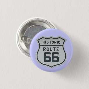 Historische Route 66 Schaltfläche Button
