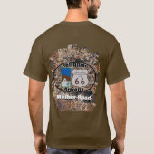 Historische Route 66 ~ Seligman, Arizona T-Shirt (Rückseite)