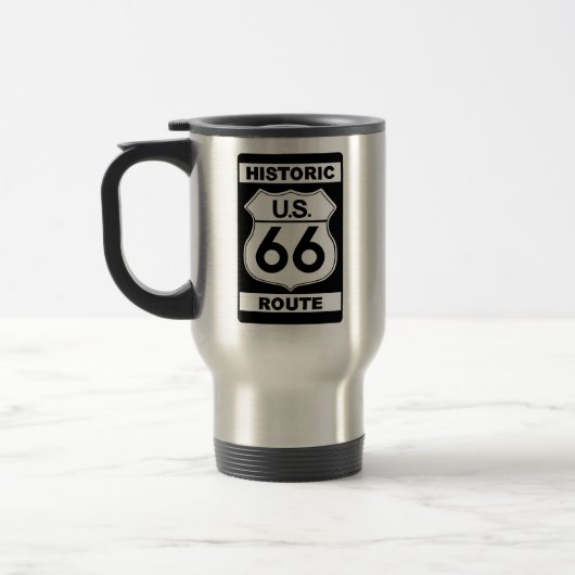 Historische Route 66 Stainless Reisebecher (Links)