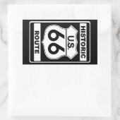 Historische Route 66 Stickers (Tasche)