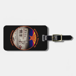 Historische Route 66 Zielort Winslow Arizona Gepäckanhänger