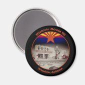 Historische Route 66 Zielort Winslow Arizona Magnet (Vorderseite/Rückseite)