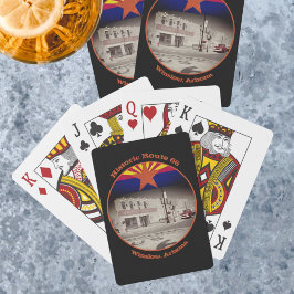 Historische Route 66 Zielort Winslow Arizona Spielkarten