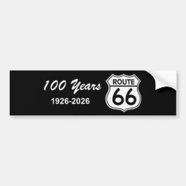 Historische Route 66 zum Centennial-Jubiläum Autoaufkleber