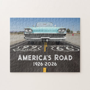 Historische Route 66 zum Centennial-Jubiläum Puzzle