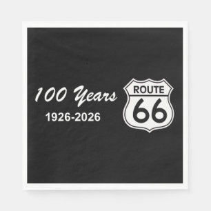 Historische Route 66 zum Centennial-Jubiläum Serviette