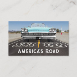 Historische Route 66 zum Centennial-Jubiläum Visitenkarte