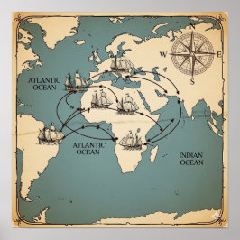 Historische Route Poster