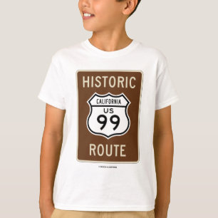 Historische Route US Highway 99 (Kalifornien) T-Shirt