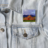 Historische runde Scheune am Zwilling überbrückt Button (Beispiel)