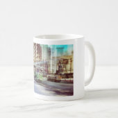 Historische San Francisco Trolly Card Kaffeetasse (VorderseiteRechts)