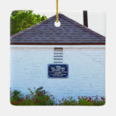 Historische Sanibel Light Oil House Ornament (Rückseite)