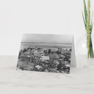 Historische Sarasota, Florida Blank Card Karte