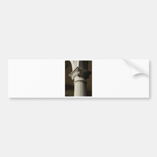 Historische Säule Autoaufkleber (Vorne)