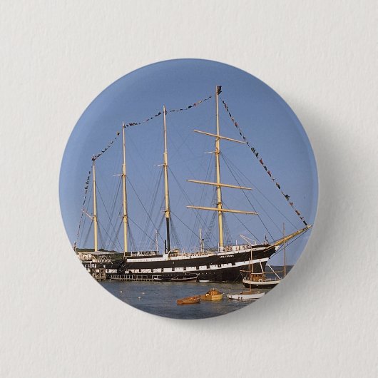 Historische Schiffe Button (Vorderseite)