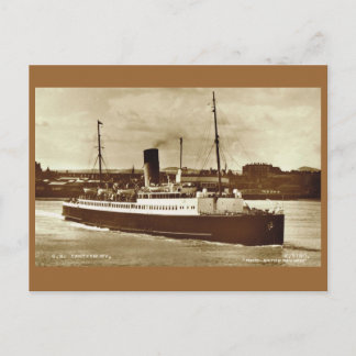 Historische Schiffe in altertümlichem Stil, "SS Ca Postkarte