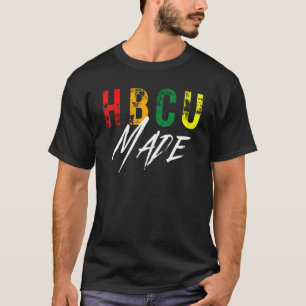 Historische Schwarze Uni Hbcu Made Student Graduat T-Shirt