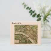 Historische Schweiz, Basel 1575 Postkarte (Stehend Vorderseite)