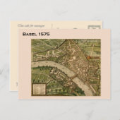 Historische Schweiz, Basel 1575 Postkarte (Vorne/Hinten)