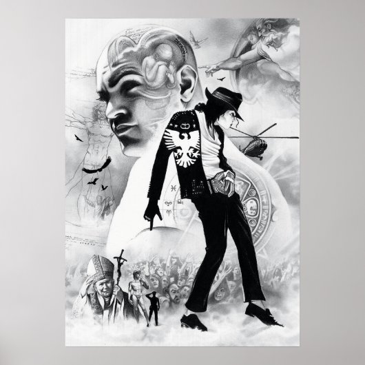 Historische Sehenswürdigkeiten Poster (Vorne)