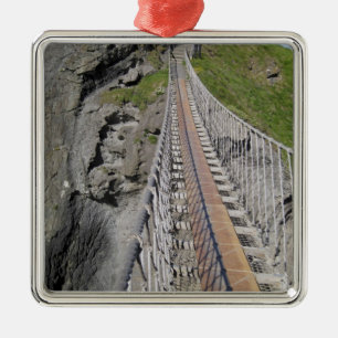 Historische Seilbrücke Carrick-a-rede, Nordirland Ornament Aus Metall