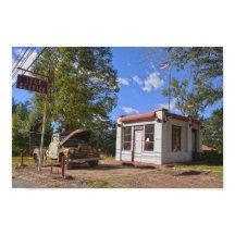 Historische Selbstbedienungstankstelle, Texas