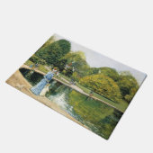 Historische Sicht auf den Central Park (New York) Fußmatte (Schrägansicht)