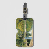 Historische Sicht auf den Central Park (New York) Gepäckanhänger (Vorderseite Vertikal)