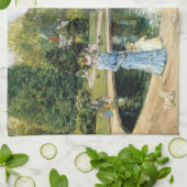 Historische Sicht auf den Central Park (New York) Geschirrtuch (Gefaltet)