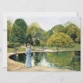 Historische Sicht auf den Central Park (New York) Karte