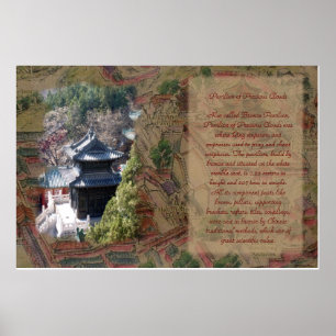 Historische Sommerpalast Print Poster