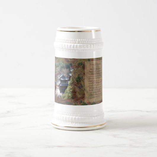 Historische Sommerpalast-Tasse Bierglas (Mittel)