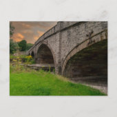 Historische St. Asaph-Brücke über den Elwy Postkarte (Vorderseite)