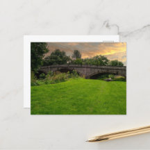 Historische St. Asaph-Brücke über den Elwy