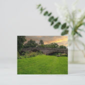 Historische St. Asaph-Brücke über den Elwy Postkarte (Stehend Vorderseite)