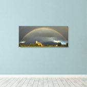 Historische St. Ignatius Mission in St. Ignatius 2 Leinwanddruck (Insitu (Holzboden))