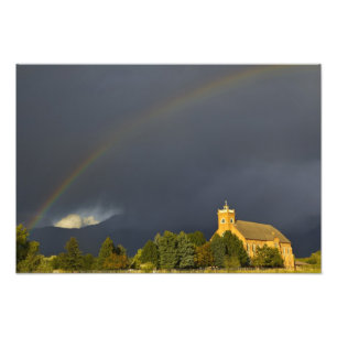 Historische St. Ignatius-Mission in St. Ignatius, Fotodruck